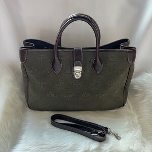 Dooney & Bourke  Donegal Crest Double Handle Satchel Tote